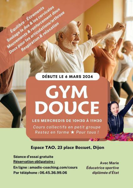 Flyer Gym Douce à Dijon